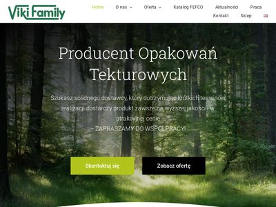 Producent Opakowań Tekturowych Warszawa Viki Family