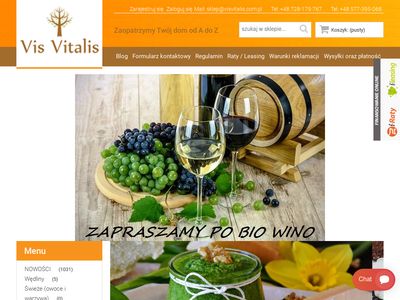 VisVitalis.com.pl - sklep ze zdrową żywnością