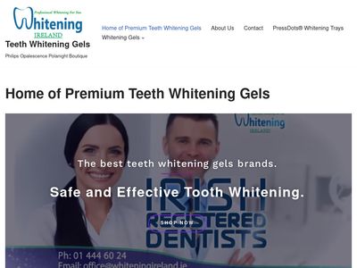 Whitening Ireland - Teeth whitening Dublin