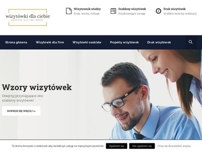 Wizytowkidlaciebie.pl - projekty, wydruki