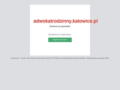 Adwokat Rodzinny Katowice