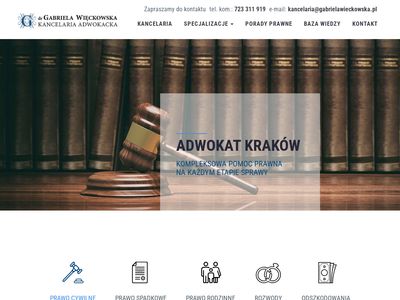 Kancelaria Adwokacka Kraków - adwokatwieckowska.pl