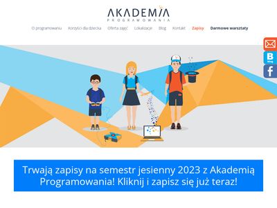 Www.akademiaprogramowania.pl - półkolonia kraków