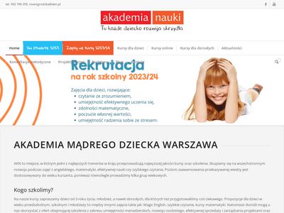 Akademia Nauki – akademia mądrego dziecka w Warszawie z ciekawymi zajęciami