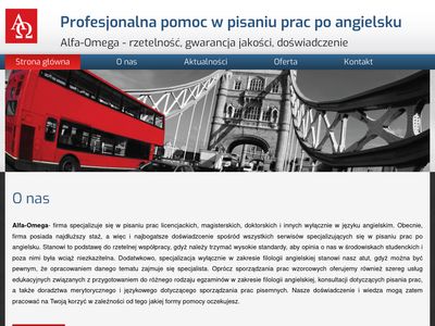 Alfaomega-edu.pl prace po angielsku
