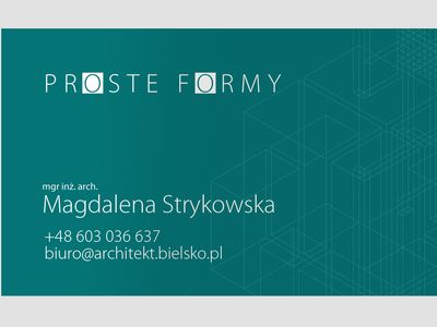 Proste Formy Pracownia Architektury Magdalena Strykowska