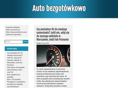 Samochód z oc sprawcy - Autobezgotowkowo.pl