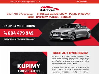 Skup aut Bydgoszcz AutoDave