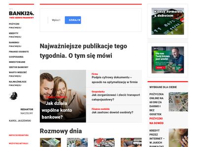 Banki24.com.pl opinie o kredytach