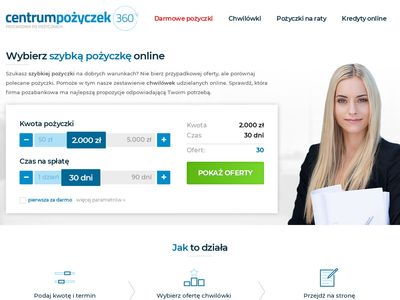Szybkie pożyczki - centrumpozyczek360.pl