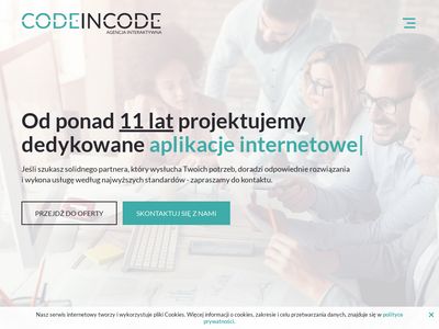 Codeincode.pl projektowanie stron
