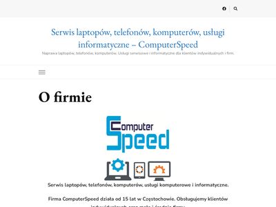 Usługi komputerowe ComputerSpeed