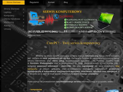 CurePC pogotowie komputerowe Gorzów Wielkopolski