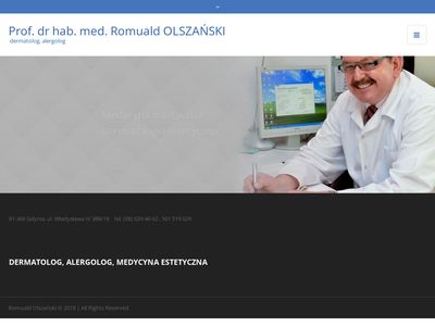 Romuald Olszański testy alergiczne