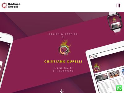 Web designer a Roma - Cristiano Cupelli web designer professionista a Roma.
