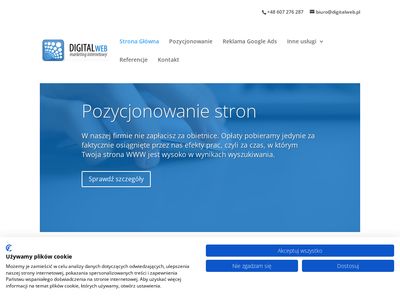Pozycjonowanie stron - digitalweb.pl