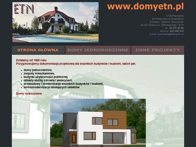 Projekty domów jednorodzinnych Gliwice - domyetn.com