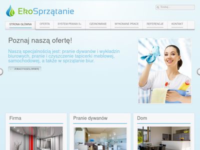 Ekosprzatanie.com.pl pranie wykładzin w Warszawie