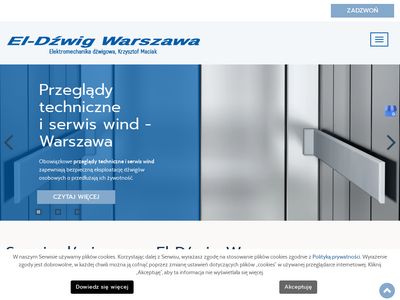 Serwis dźwigów warszawa-el-dzwigsc.pl