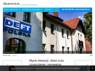 Renowacja elewacji - www.elevatio.pl