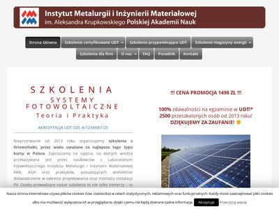 Zdobądź certyfikat montera paneli PV - fotowoltaika.edu.pl