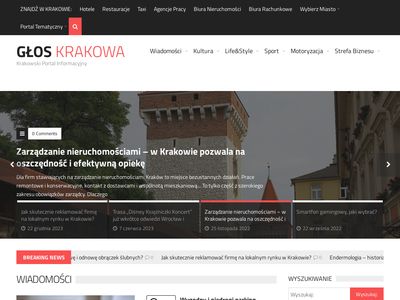 Regionalny portal informacyjny Głos Krakowa