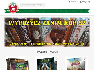 Gryplanszowe24.pl gry planszowe na prezent