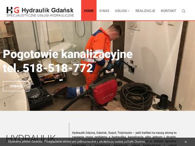 Pogotowie kanalizacyjne, Hydraulik Gdańsk