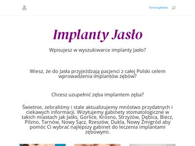 Implanty zębów w Jaśle - implantyjaslo.pl