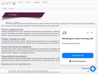 Jotis.pl projektowanie stron internetowych