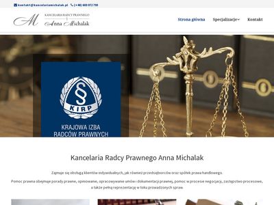 Kancelaria Radcy Prawnego Anna Michalak