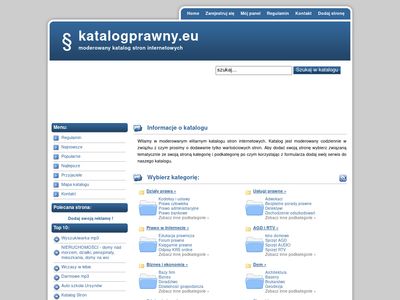 Płatny katalog stron - KatalogPrawny.eu