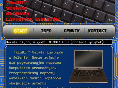 Naprawa laptopów i komputerów w Jeleniej Górze KiuBIT