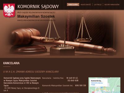 Komornik Sądowy Maksymilian Szostek