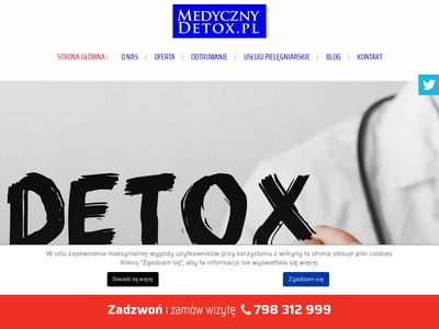 Medyczny Detox - detoks alkoholowy Warszawa