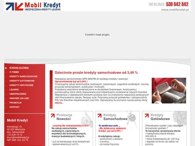 Mobilkredyt.pl ubezpieczenie leasing