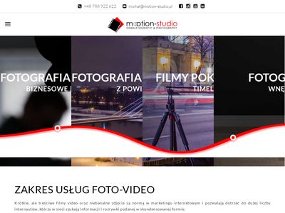 Motion-Studio filmy i fotografia biznesowa