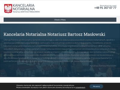 Kancelaria Notarialna Notariusz Bartosz Masłowski Szczecin