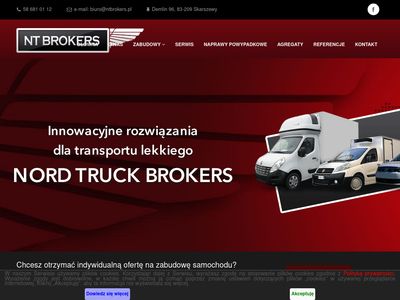 Nord Truck Brokers serwis zabudów samochodów