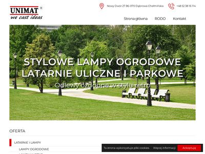 Producent lamp - odlewy-ozdobne.pl