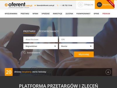 Przetargi - oferent.com.pl