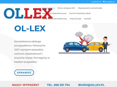 Usługi blacharsko - lakiernicze firma OL-LEX.
