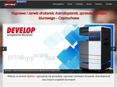 Optima-md.com serwis i naprawa drukarek Częstochowa