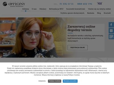 Joanna Trzcinowicz optyk, dobór soczewek kontaktowych