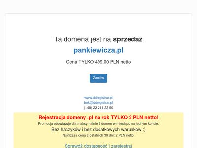 Pankiewicza.pl Centrum Szkoleniowe