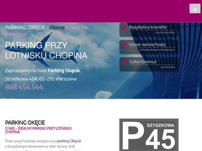 Parking Okęcie Warszawa - parkingokecie24.pl
