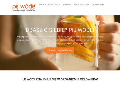 Wytrenuj w sobie nawyk - www.pij-wode.pl