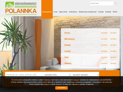Polannka-nieruchomosci.com mieszkania wynajem