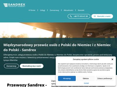 Przewóz osób Wrocław Niemcy - przewozysandrex.pl