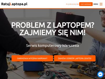 Ratujlaptopa.pl naprawa laptopów